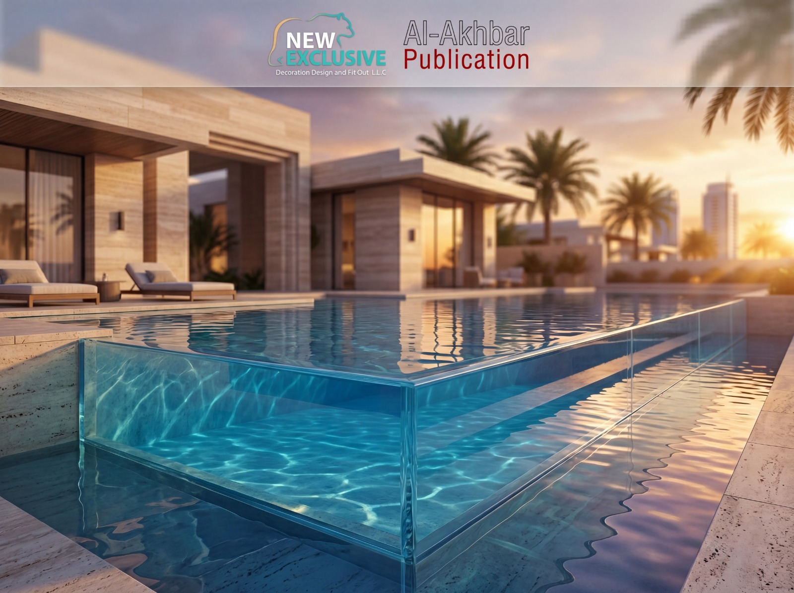 Why Luxury Pools in the Gulf Use Structural Acrylic Instead of Glass